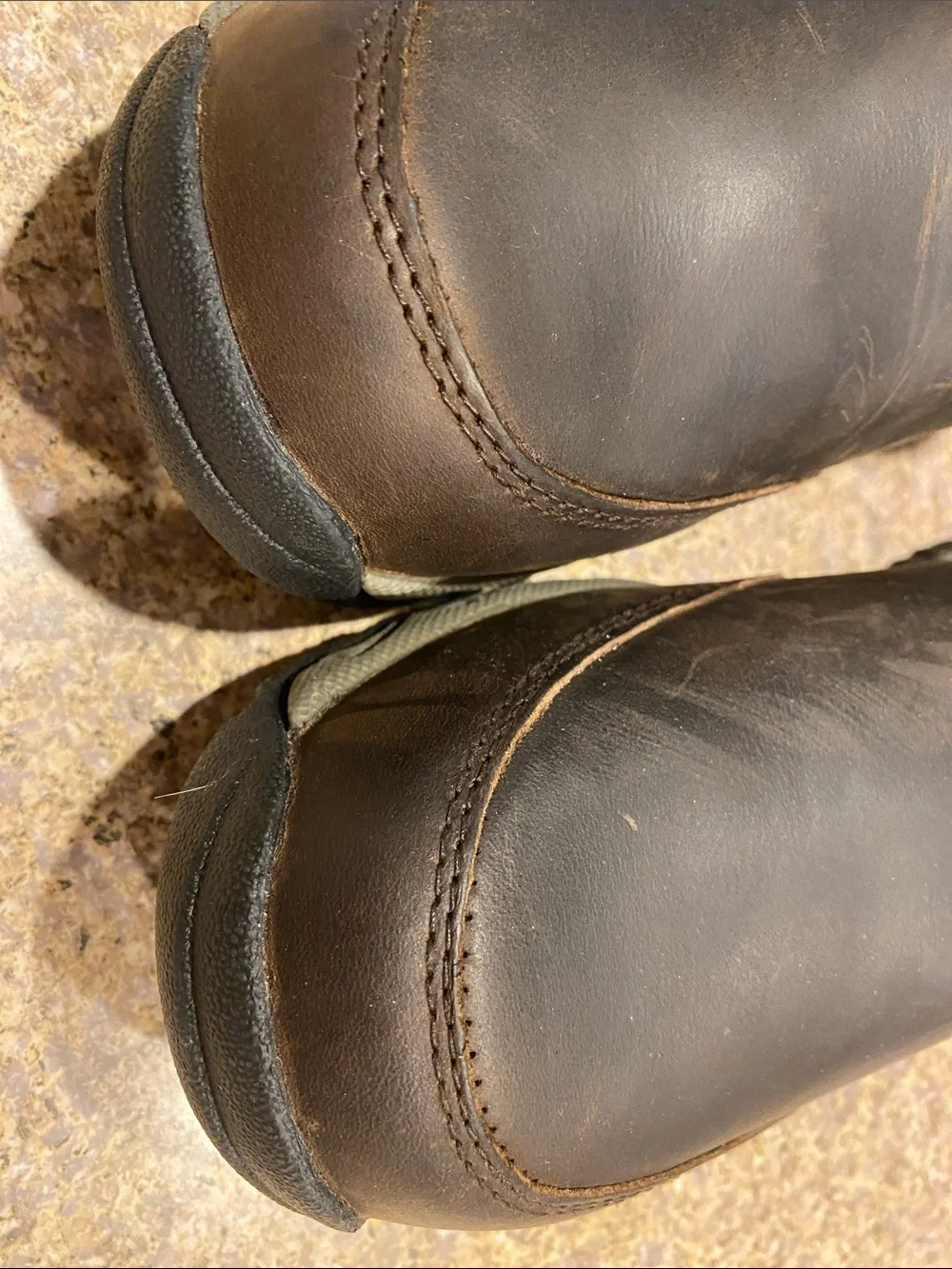 Duluth Trading Men’s Wild Boar Leather Pull On Boots Item 91854 Size 10 Medium